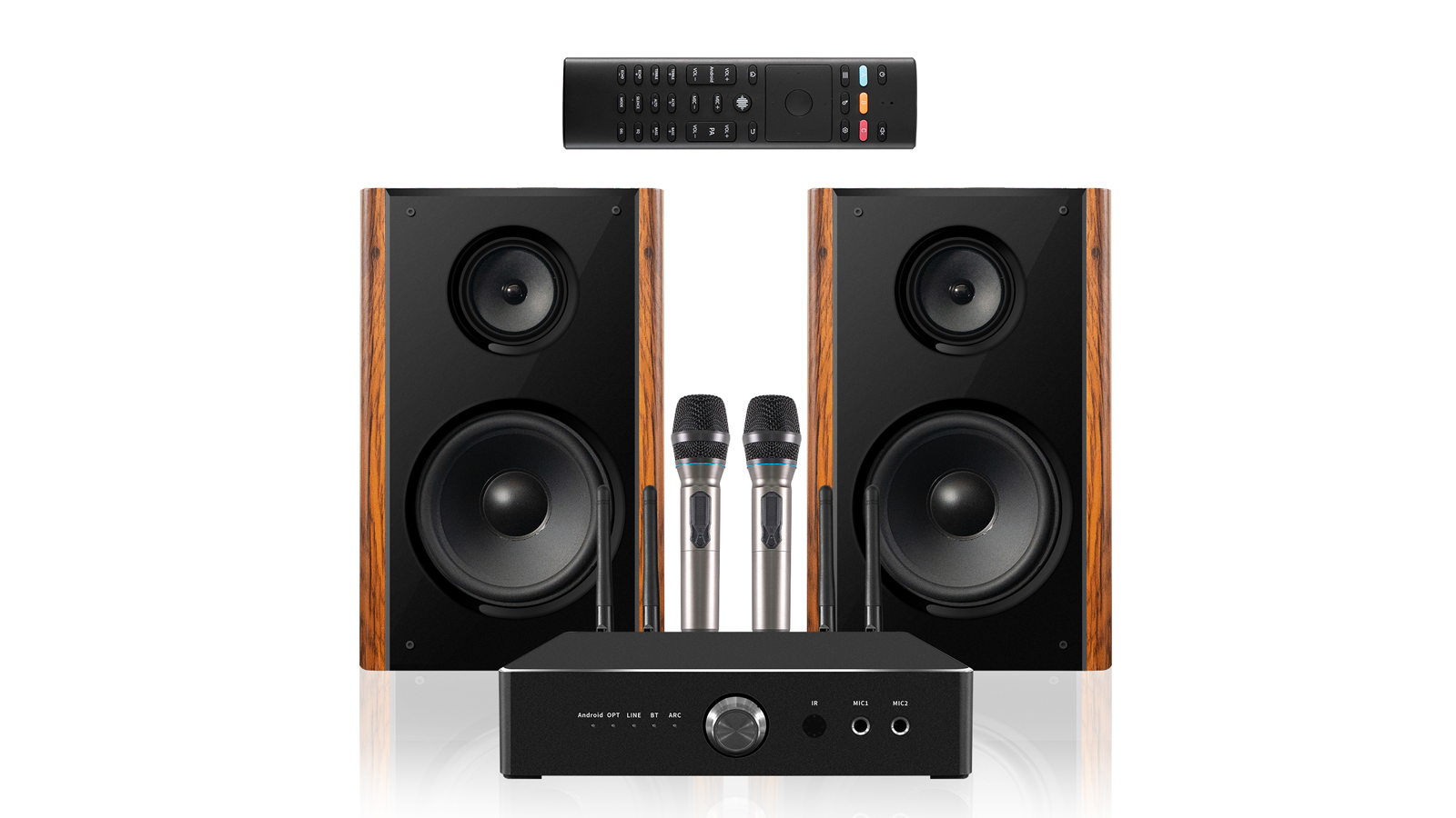 Hlq amplificateur Haut - parleur 600W et 300W KTV système karaoké